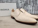 Roka Beige Croco schoenen voor heren - Maat 43, Roka, Overige kleuren, Verzenden, Zo goed als nieuw