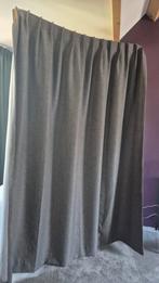 Taupe Verduisterende Overgordijnen - Maatwerk 240x218cm, Ophalen, 200 cm of meer, Bruin, Zo goed als nieuw