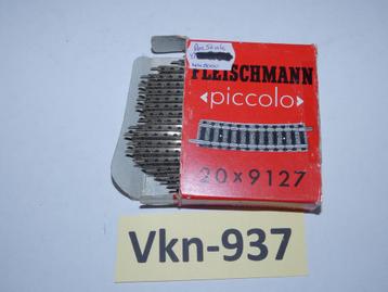 Vk-937 N Spoor Gebogen Rails 9127 Fleischmann Piccolo R2 DB beschikbaar voor biedingen