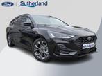 Ford Focus 1.0 EcoBoost Hybrid ST Line Wagon 155pk Automaat, Stof, Gebruikt, Euro 6, Zwart
