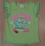 NIEUW: Schattig groen katoenen t-shirt maat 104, Kinderen en Baby's, Kinderkleding | Maat 104, Nieuw, Meisje, Ophalen of Verzenden
