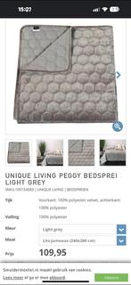 Nieuwe Unique living peggy bedsprei 240x28, Ophalen of Verzenden, Nieuw