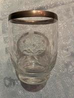 Kristallen Lepelvaasje - 8,5 x 8 cm, Antiek en Kunst, Antiek | Glas en Kristal, Ophalen of Verzenden