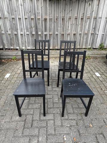 4 IKEA STEFAN stoelen - DIY project beschikbaar voor biedingen