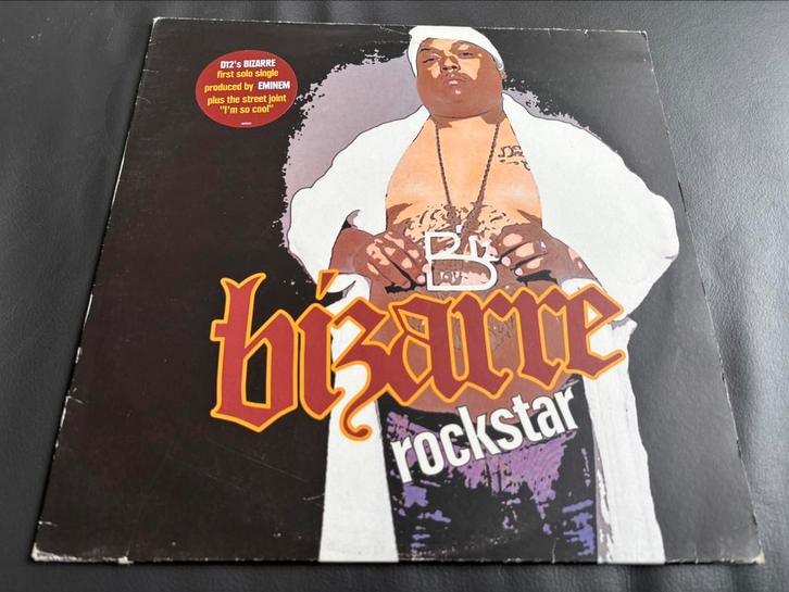 Bizarre (D12) - Rockstar / I’m So Cool - LP 12’’ Vinyl, Cd's en Dvd's, Vinyl | Hiphop en Rap, 2000 tot heden, 12 inch, Ophalen of Verzenden
