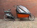 Bakfiets te koop, Fietsen en Brommers, Fietsen | Bakfietsen, Gebruikt, Huif, 3 kinderen, Ophalen