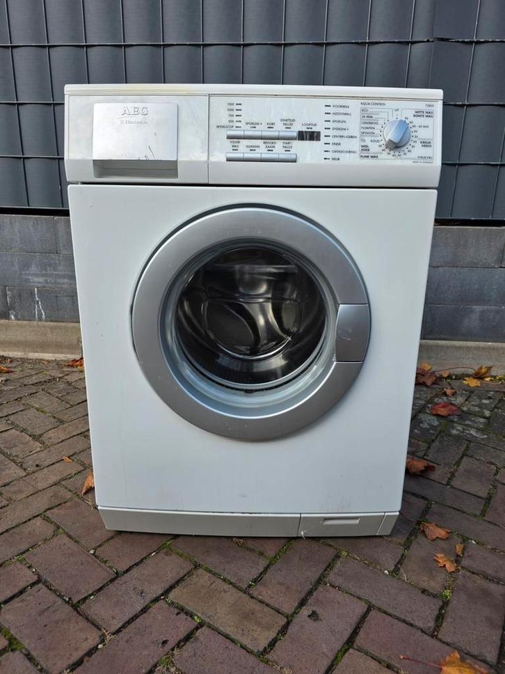 Nette frisse Aeg 7kg wasmachine A+, Witgoed en Apparatuur, Wasmachines, Gebruikt, Voorlader, 6 tot 8 kg, 85 tot 90 cm, 1200 tot 1600 toeren