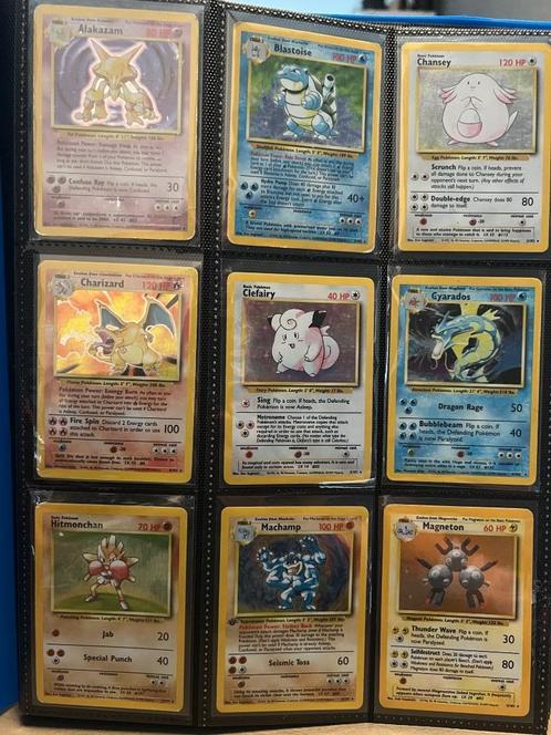 Pokemon Base set Engels - COMPLEET  102/102, Hobby en Vrije tijd, Verzamelkaartspellen | Pokémon, Gebruikt, Meerdere kaarten, Verzenden