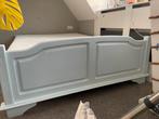 Bed twijfelaar met matras, Ophalen, Gebruikt, Tweepersoons, 140 cm
