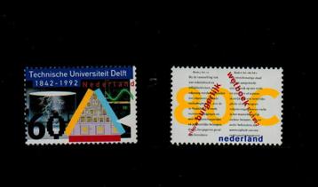 1515-1516 TU Delft en Nieuw Burgelijk Wetboek 1992 Postfris beschikbaar voor biedingen