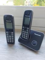 Panasonic Telefoon, Ophalen of Verzenden, Zo goed als nieuw, 2 handsets