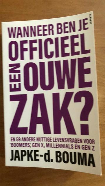Wanneer ben je officieel een ouwe zak? Japke-d. Bouma beschikbaar voor biedingen