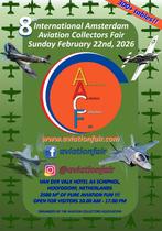 Amsterdam Aviation Collectors Fair 2026, 22 februari 2026, Verzamelen, Luchtvaart en Vliegtuigspotten, Ophalen, Overige typen