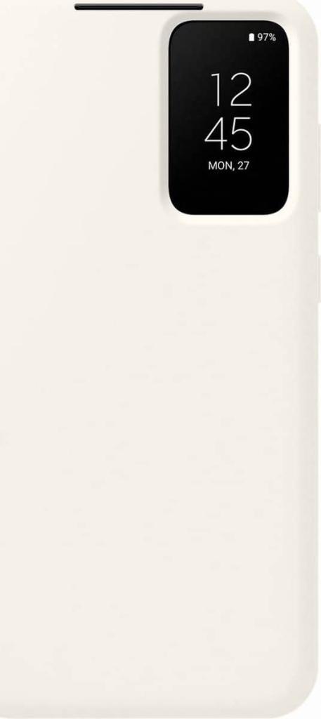 Samsung Smart View Cover - Samsung Galaxy S23 Plus - Cream, Telecommunicatie, Mobiele telefoons | Hoesjes en Frontjes | Samsung