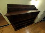 Massief Houten Sidetable/Wijnkast/Dressoir (Koloniale Stijl), Ophalen, Gebruikt, 100 tot 150 cm, Koloniale - donker hout