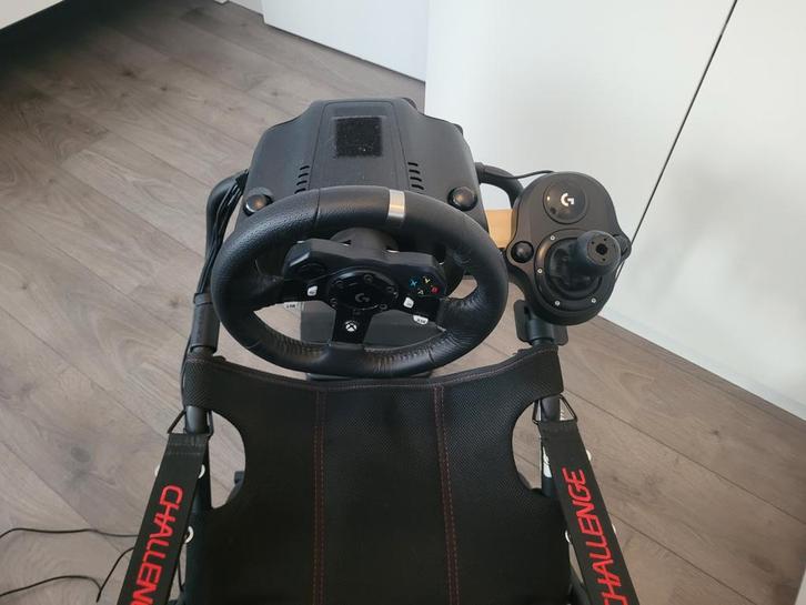 Complete Raceset: Playseat, Logitech G920 + Shifter, Spelcomputers en Games, Spelcomputers | Overige, Gebruikt, Ophalen
