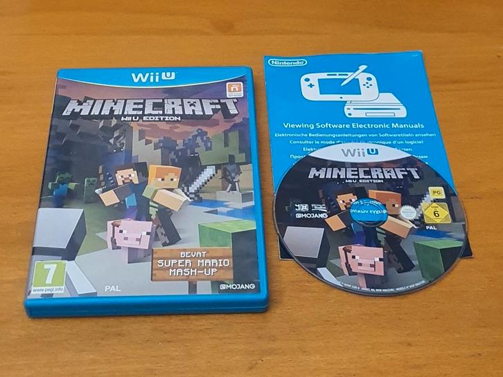 OPRUIMEN | Wii U | Minecraft Wii U Edition, Spelcomputers en Games, Games | Nintendo Wii U, Gebruikt, Avontuur en Actie, 3 spelers of meer