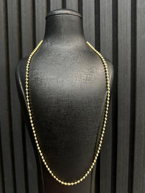 Prachtige 14k gouden legerketting, Sieraden, Tassen en Uiterlijk, Kettingen, Nieuw, Goud, Verstelbaar, Ophalen of Verzenden