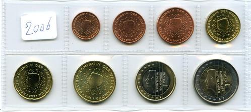 UNC set Nederland 2006 -1 cent t/m 2 euro - Transportblister, Postzegels en Munten, Munten | Europa | Euromunten, Setje, Overige waardes