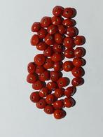 Aparte rode discus achtige kralen 7 mm, Kraal, Verzenden