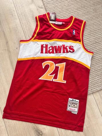 NBA Jersey Dominique Wilkins Atlanta Hawks (nr 21) Classic beschikbaar voor biedingen