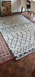 Vloerkleed  zwart wit 160x230, Ophalen, Rechthoekig, 200 cm of meer, 150 tot 200 cm