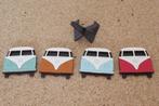 Nieuwe set 4 onderzetters VW Volkswagen T1 spijlbusjes, Ophalen of Verzenden, Nieuw, Auto's