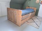 SteigerHouten bed met opberglades 200x80 matrasmaat, Kinderen en Baby's, Kinderkamer | Bedden, Ophalen, Gebruikt, 180 cm of meer