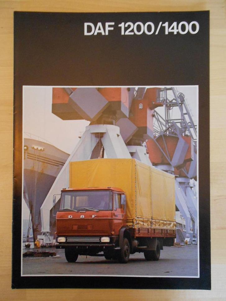 DAF 1200 / 1400 Brochure 1977, Boeken, Auto's | Folders en Tijdschriften, Zo goed als nieuw, Overige merken, Ophalen