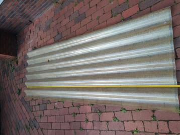 2 golfplaten kunststof lichtdoorlatend 300x 112 cm beschikbaar voor biedingen