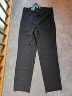Zwarte rechte broek, maat 1 (36/38). Techno stretch., Ophalen of Verzenden