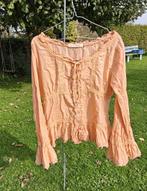 Schitterende Isla Ibiza Bonita bloes / Wijd uitlopend / Kant, Maat 38/40 (M), Isla Ibiza Bonita, Oranje, Ophalen of Verzenden