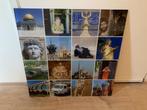 Decoratief schilderij landen en culturen, plexiglas, Huis en Inrichting, Ophalen of Verzenden, Zo goed als nieuw, Schilderij, Minder dan 50 cm