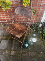 Oude Industriële Klapstoel - Foldage, Antiek en Kunst, Ophalen