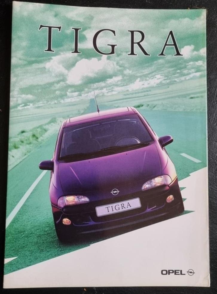 Opel Tigra uitvouwfolder, Boeken, Auto's | Folders en Tijdschriften, Zo goed als nieuw, Opel, Ophalen of Verzenden