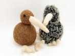 Handgemaakte kiwi knuffels - NIEUW, Ophalen of Verzenden, Nieuw, Overige typen