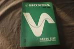 Honda CB500 four 1971 motorcycle parts list CB500 F, Motoren, Ophalen of Verzenden, Honda