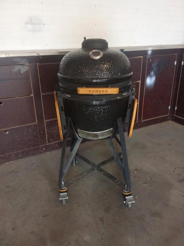 Kamado bbq 110cm hoog grill 45cm doorsnede, Tuin en Terras, Buitenkeukens, Zo goed als nieuw, Houtskool, Ophalen of Verzenden