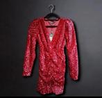 Rode Pailletten Jurk, Nieuw, Ophalen of Verzenden, Most Wanted, Maat 34 (XS) of kleiner