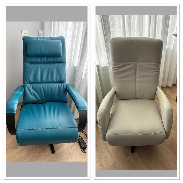 Twee relax stoelen / Relaxfauteuil, Huis en Inrichting, Fauteuils, Zo goed als nieuw, 50 tot 75 cm, 75 tot 100 cm, Ophalen