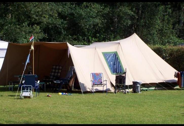 Katoenen luifel voor tent  Vrijbuiter 6 persoons, Caravans en Kamperen, Tenten, tot en met 6, Gebruikt, Ophalen