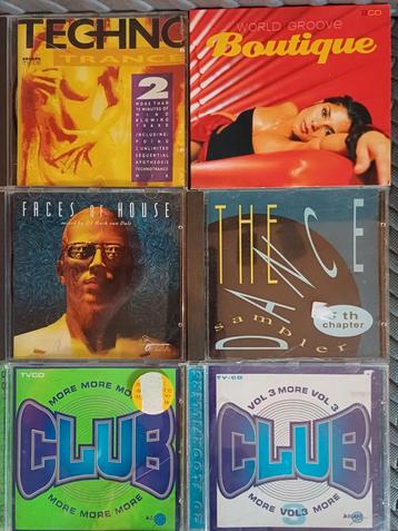 Cd's Dance, house divers jaren '90. 9 albums. beschikbaar voor biedingen