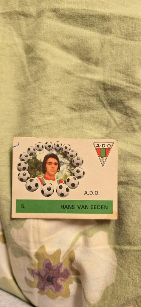 Vintage ADO Den Haag voetbalplaatje- Jaren 70, Verzamelen, Sportartikelen en Voetbal, Gebruikt, Poster, Plaatje of Sticker, Overige binnenlandse clubs