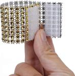 Partij servetringen strassband, Ophalen of Verzenden, Nieuw, Overige kleuren, Overige typen