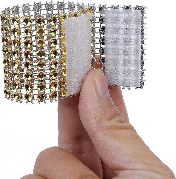 Partij servetringen strassband, Huis en Inrichting, Keuken | Textiel, Nieuw, Overige typen, Overige kleuren, Ophalen of Verzenden