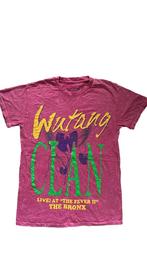 Rare Wu-Tang Clan “The Fever II” T-shirt – Roze,  S Unisex, Kleding | Heren, Ophalen of Verzenden, Roze, Bandshirt, Gedragen