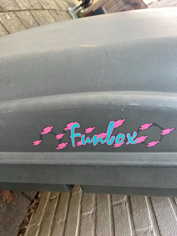 Funbox Auto Dakkoffer, Auto diversen, Dakkoffers, Gebruikt, Ophalen
