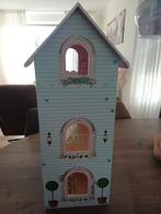 Mooi houten poppenhuis, Ophalen, Gebruikt, Poppenhuis