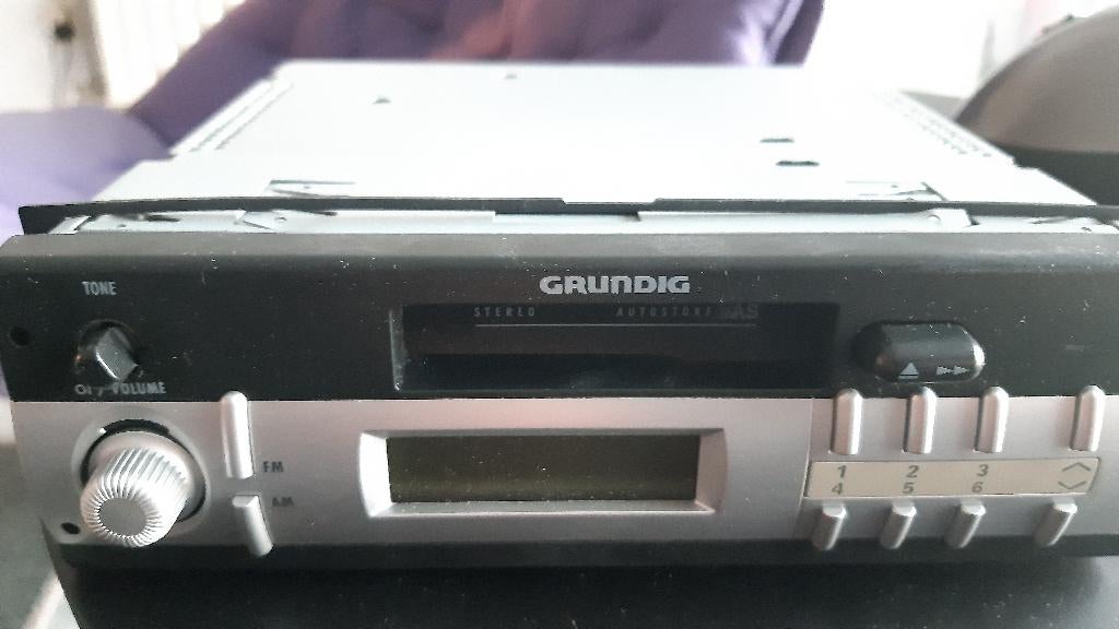Grundig Auto Radio-Cassette speler SCC 1301, Ophalen of Verzenden, Gebruikt, Overige merken