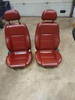 barchetta lederen stoelen set rood, Auto-onderdelen, Interieur en Bekleding, Ophalen, Gebruikt, Fiat